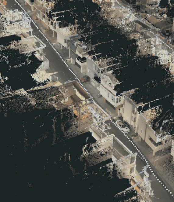 Indoor facility capture with GeoCam backpack unit